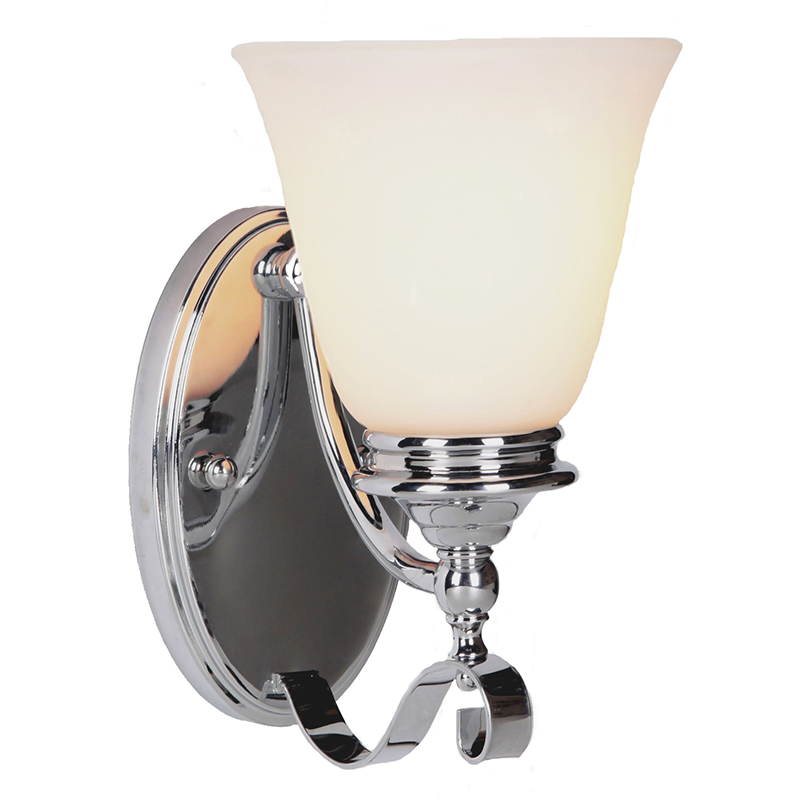 Dallas 1 Light Chrome Wall Light