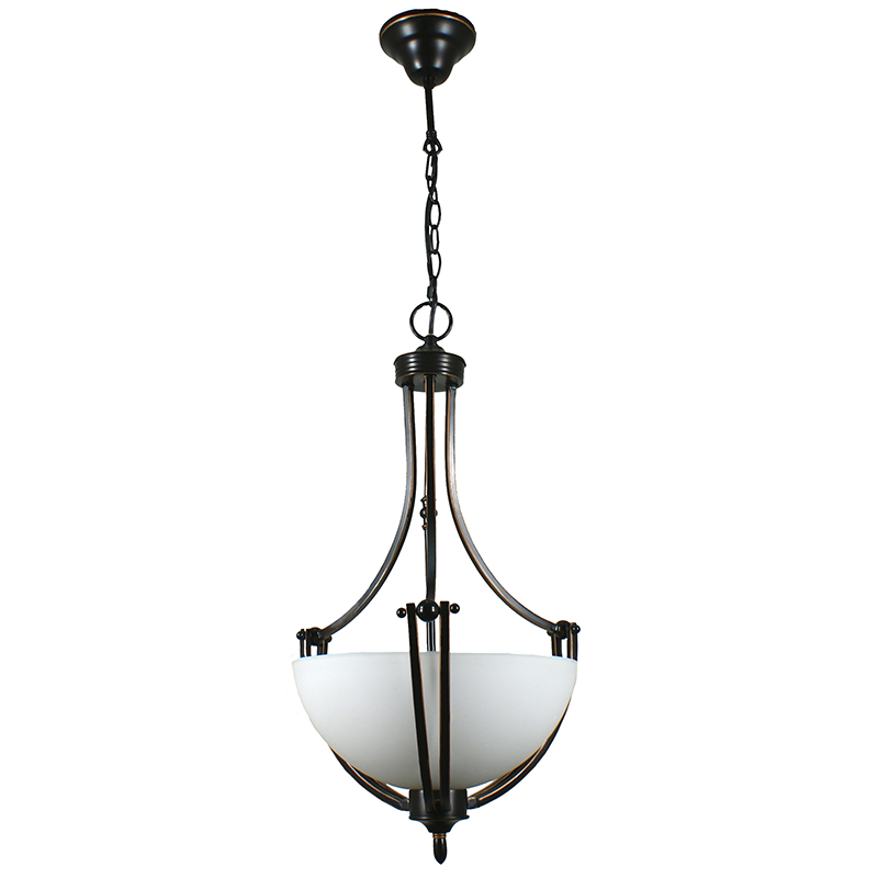 Houston Single Suspension Bronze Pendant Light
