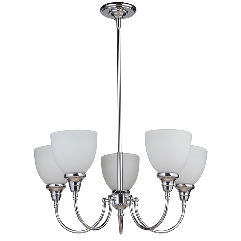 Benson 5 Light Chrome Pendant Chandelier