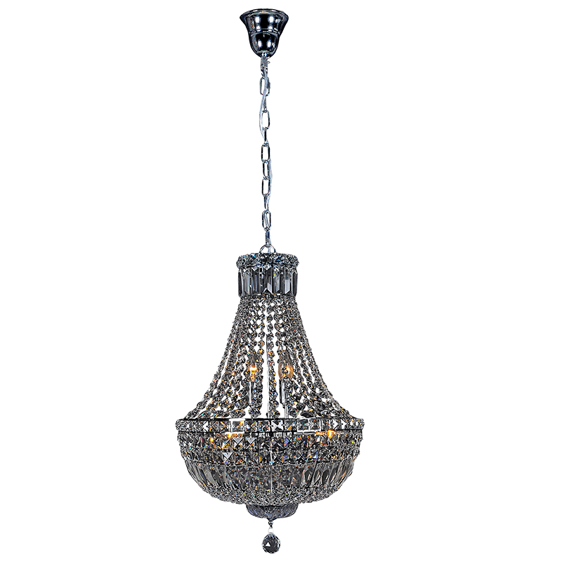 Classique Empire Basket Crystal Chandelier