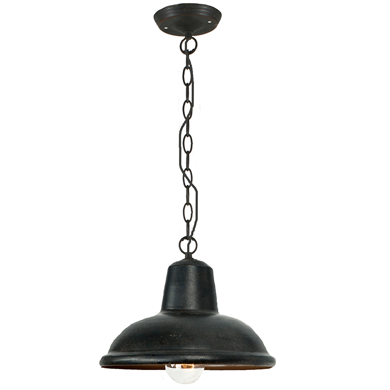 City Antique Bronze Interior Chain Pendant Light