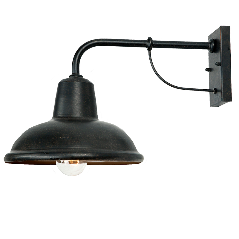 City Antique Bronze Exterior Wall Light