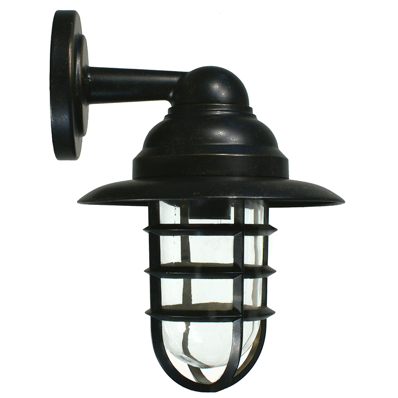 Pier Antique Bronze Exterior Wall Light