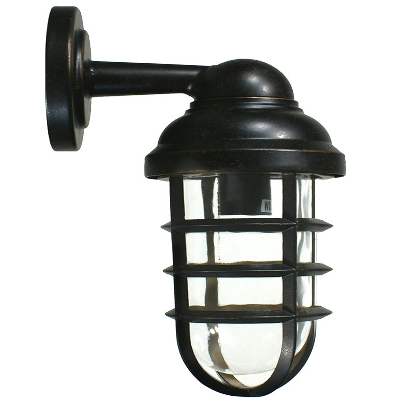 Wharf Antique Bronze Exterior Wall Light