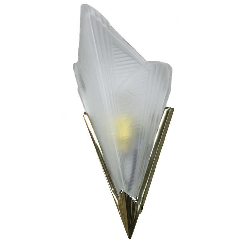 Vinci Polished Brass Wall Sconce