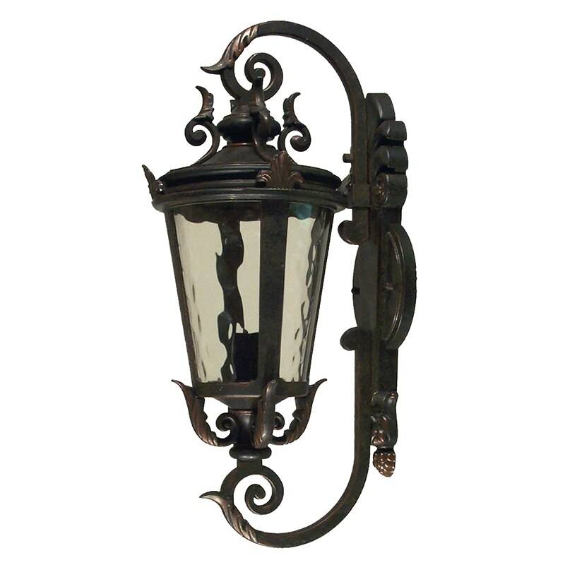 Albany Exterior Antique Bronze Coach Light