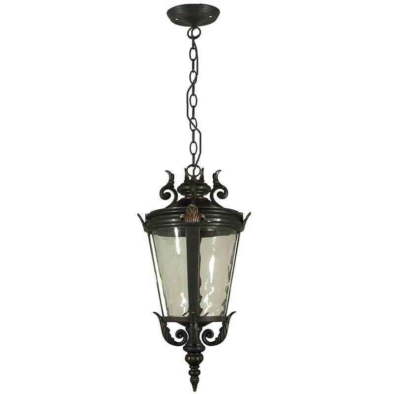 Albany Interior Antique Bronze Chain Pendant Light
