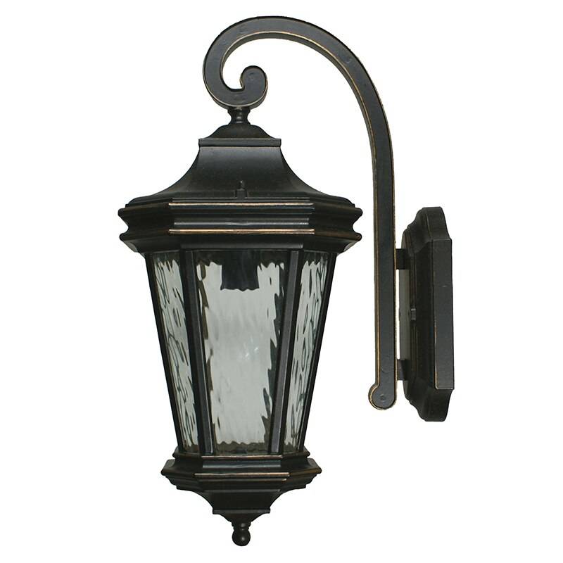 Tilburn Exterior Antique Bronze Coach Light