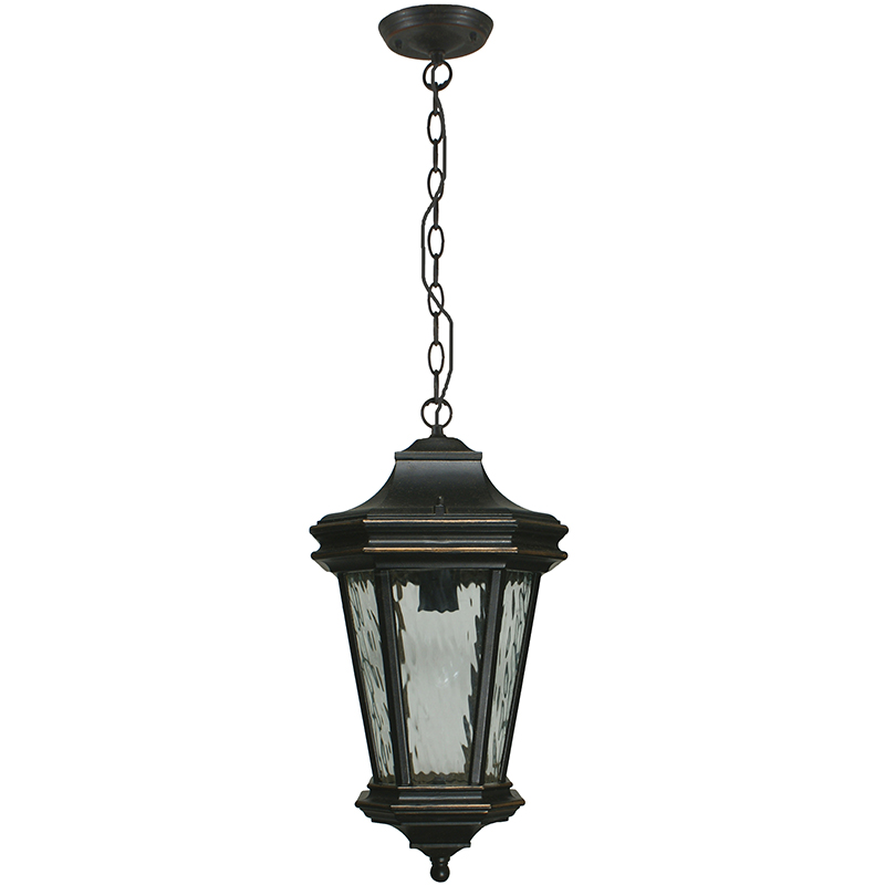 Tilburn Interior Antique Bronze Chain Pendant Light