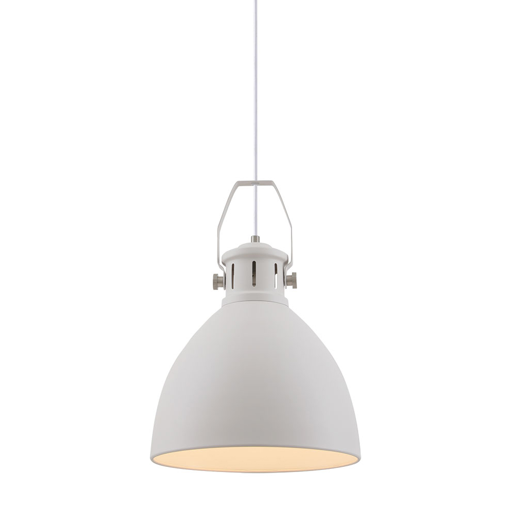Maribo Bell White Pendant Light