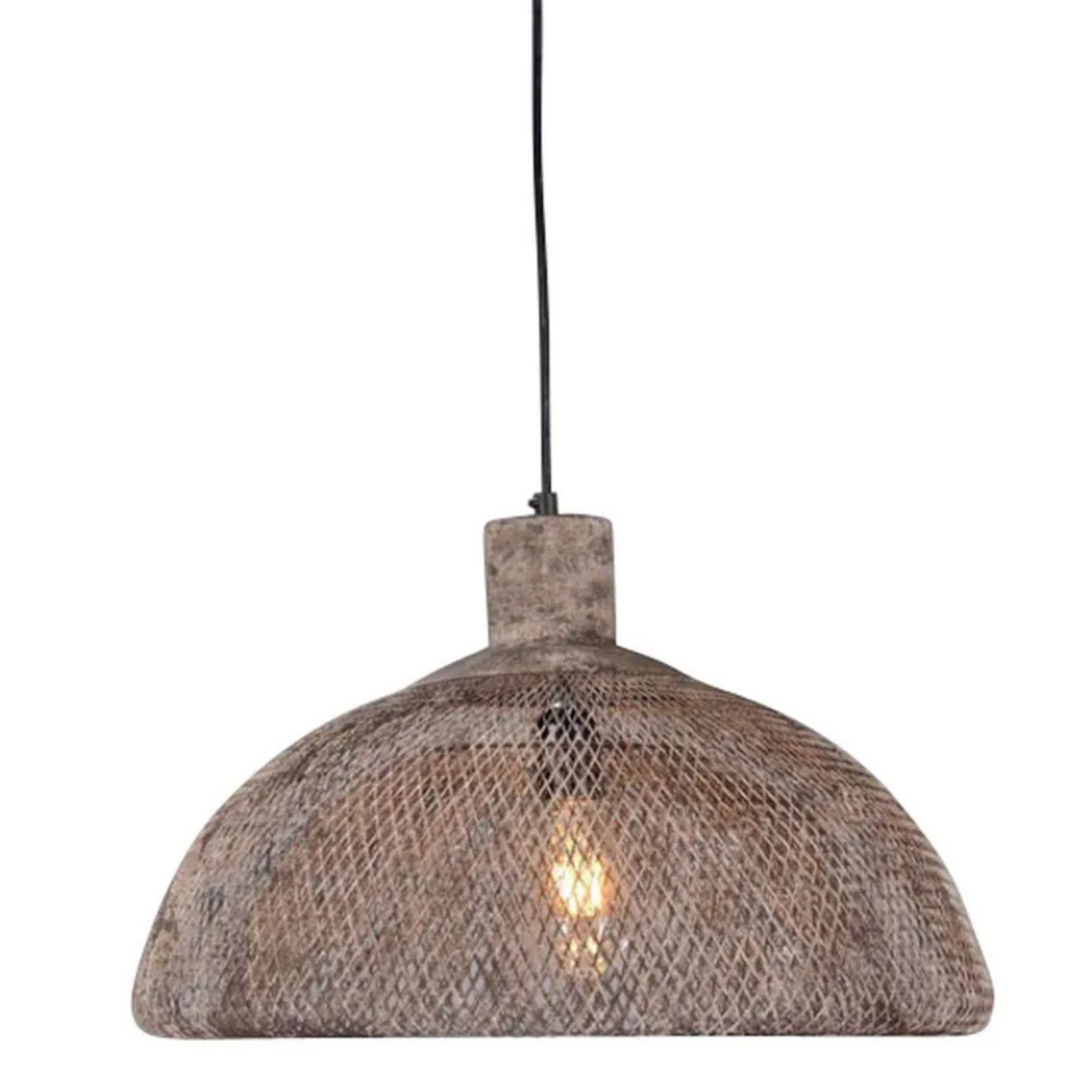 Marseille Rustic Dome Pendant Light