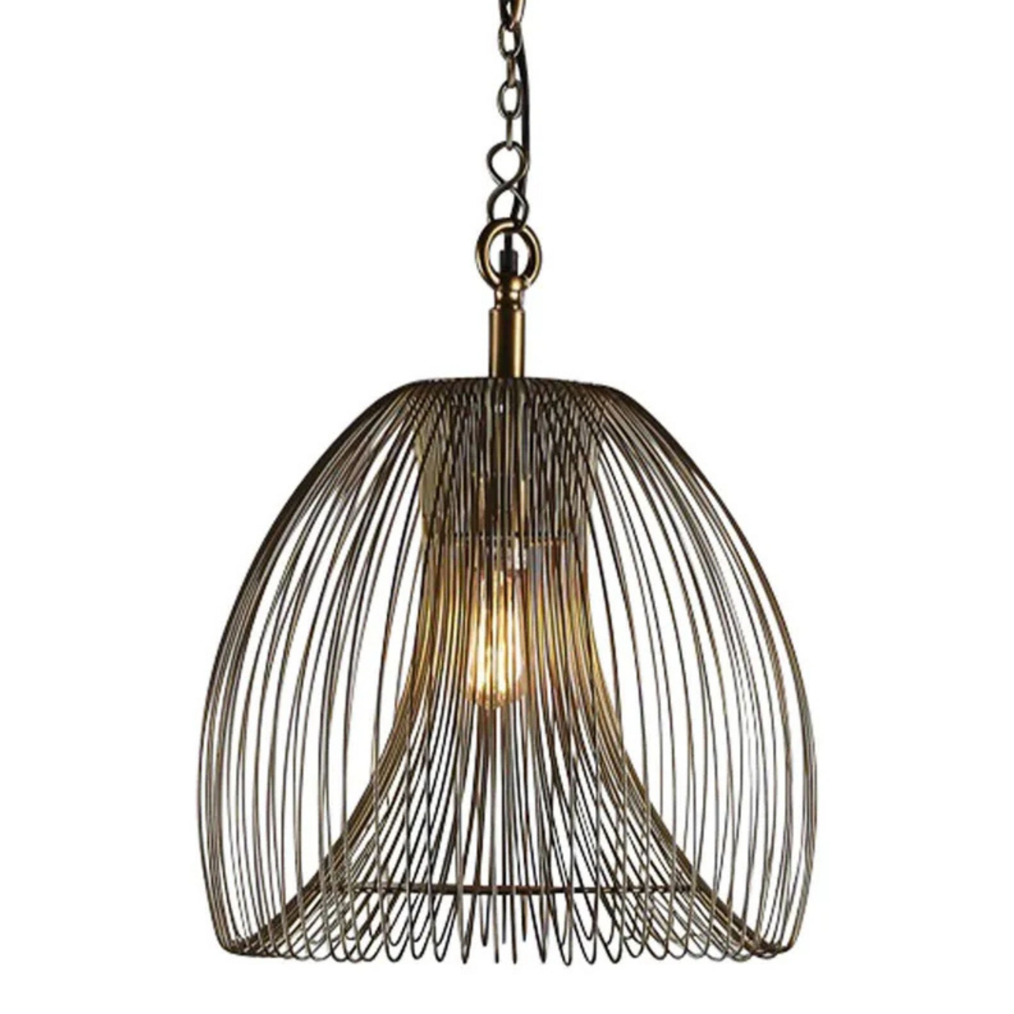 Blake Wired Iron Pendant Light