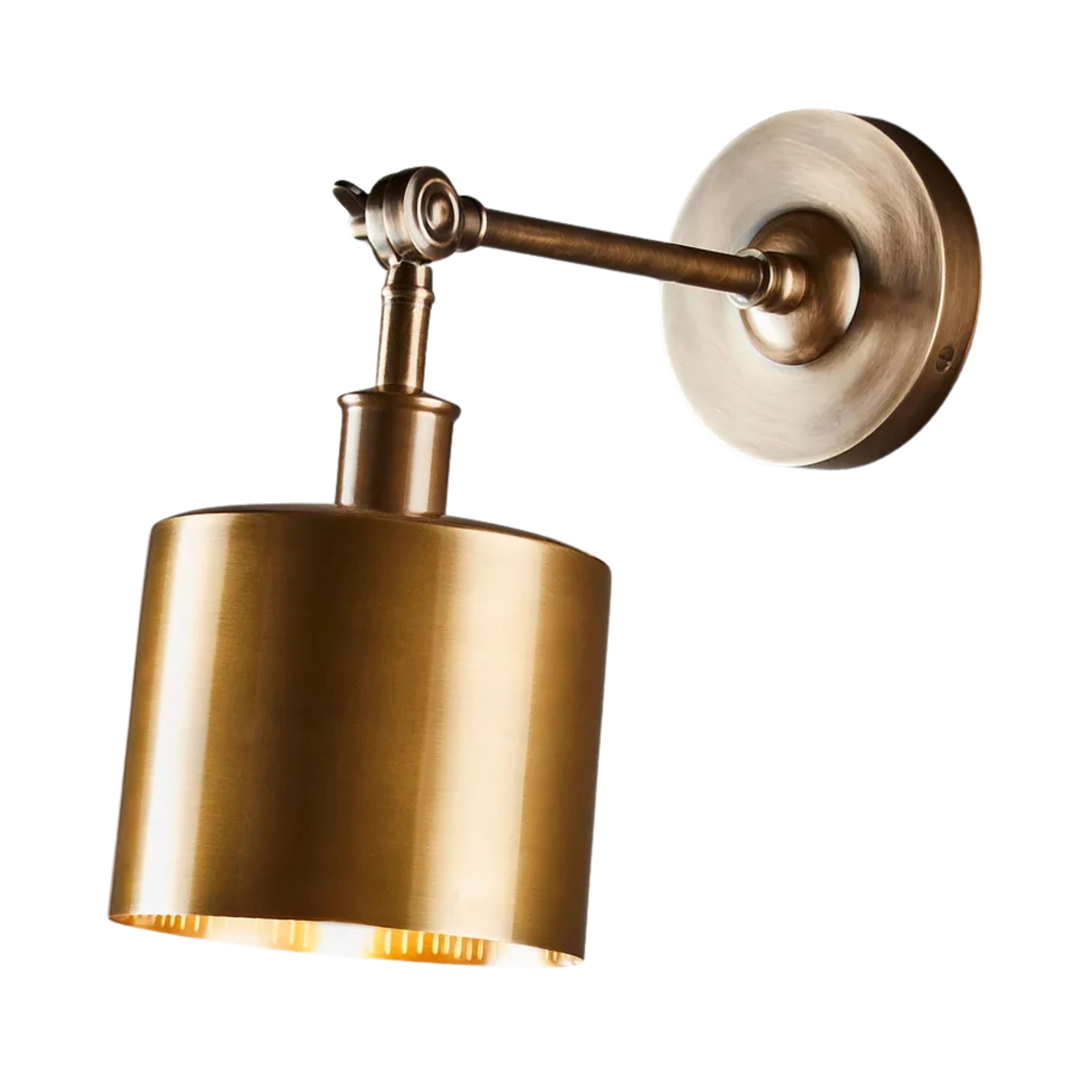 Portofino Antique Brass Wall Light