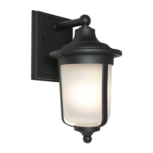 Dayton Black Outdoor Wall Light