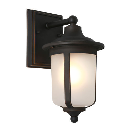 Dayton Bronze Outdoor Wall Light