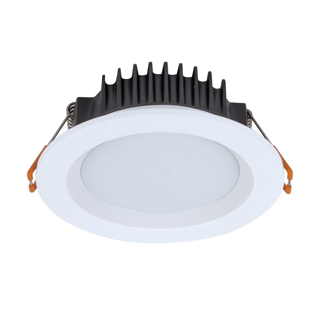 Boost 10W Round Recessed LED 3CCT Downlight Kit - White