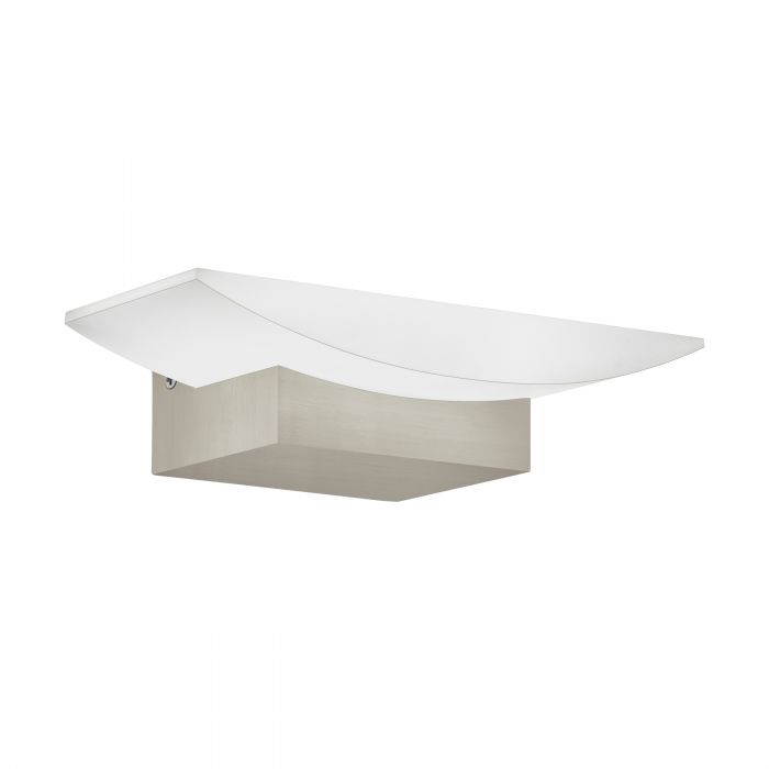 Metrass Satin Nickel Modern Wall Light