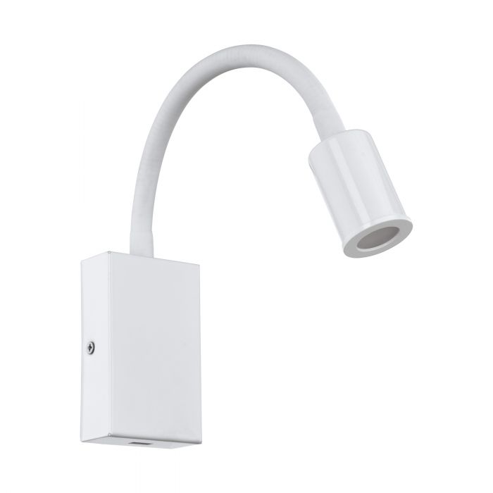 Tazzoli White LED Adjustable Wall Light