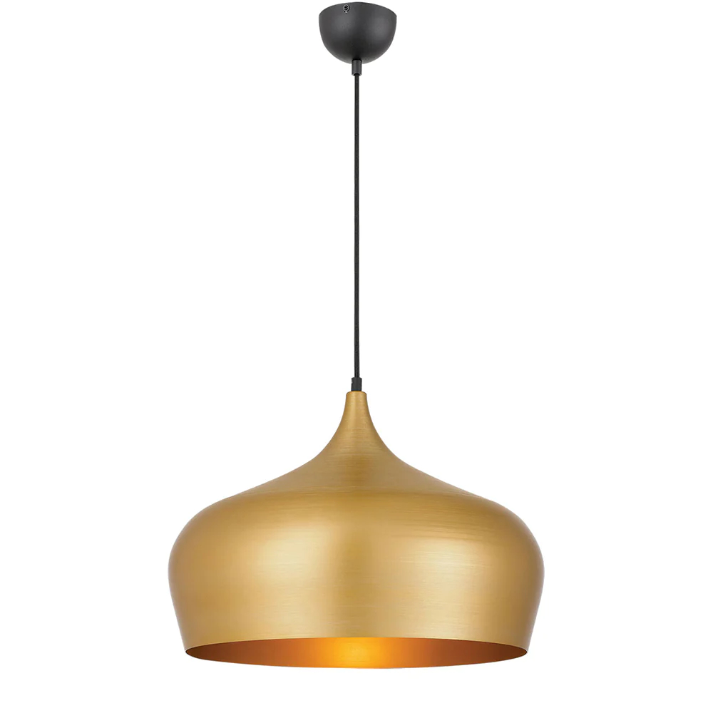 Piper Dome Gold Pendant Light