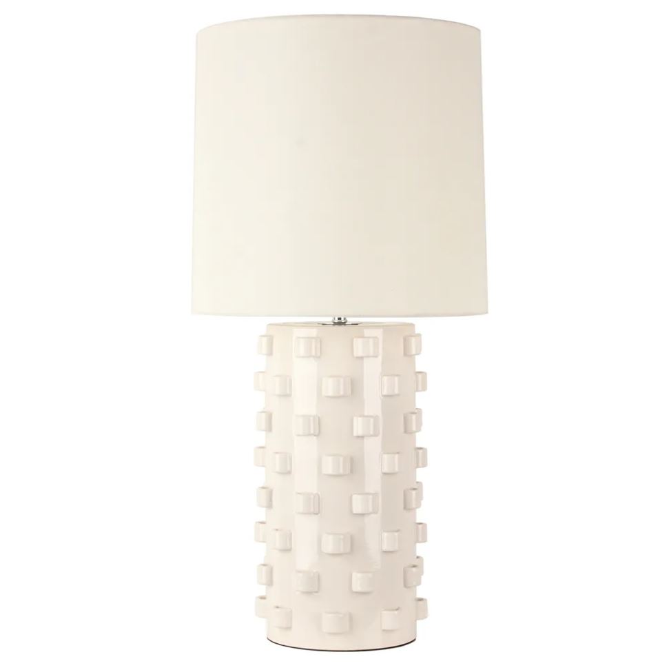 Smith White Ceramic Table Lamp