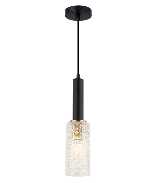 Ostrava Clear Cut Glass Pendant Light