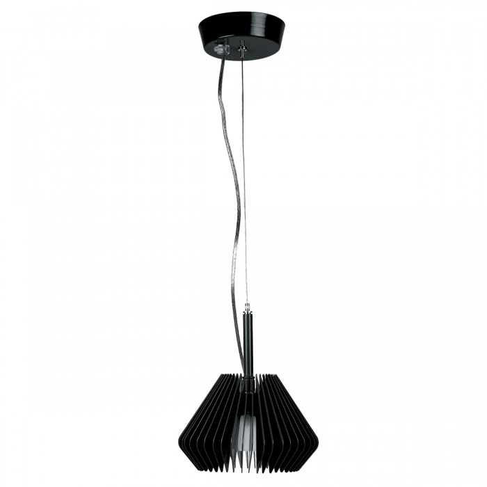 Segmento Black Contemporary Pendant Light
