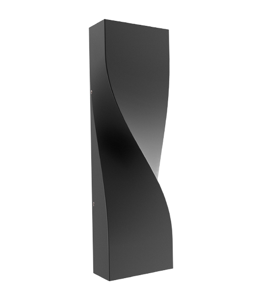 Gerson Dark Grey Up and Down Exterior LED Wall Light