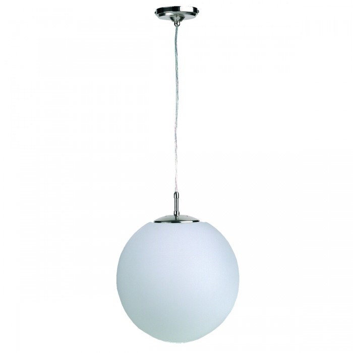 Opal White Glass Ball Pendant Light