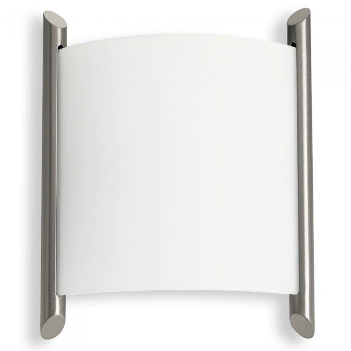 Nordica Glass Chrome LED Wall Light