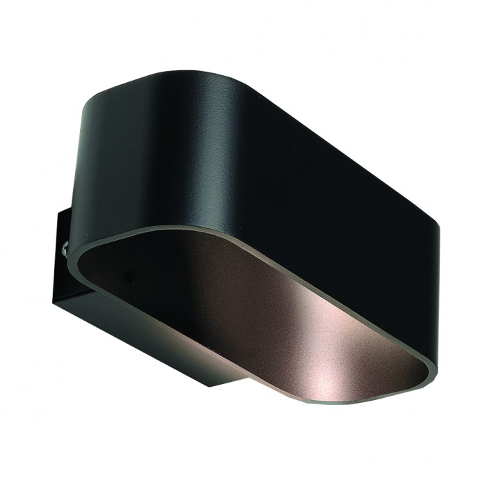 Kolton Black Metal LED Wall Light
