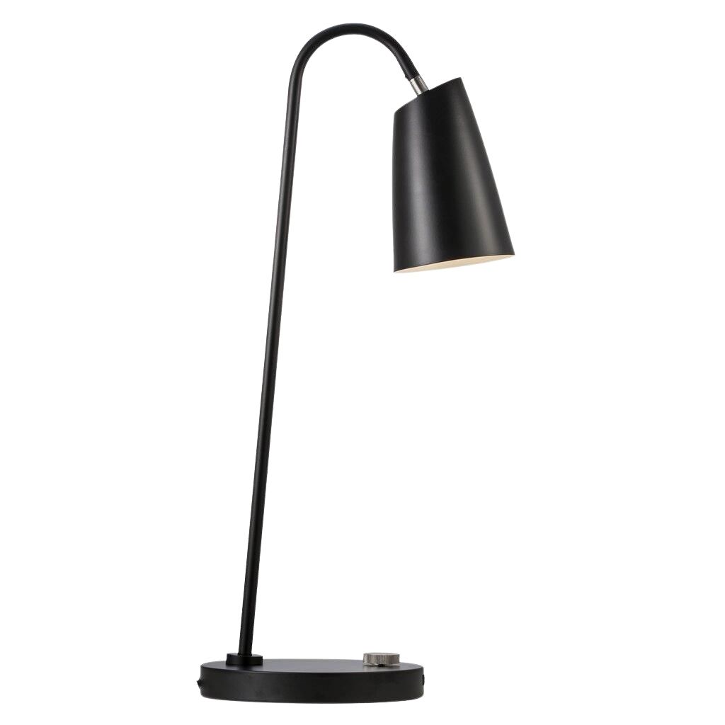 Sway Black Minimalistic Table Lamp