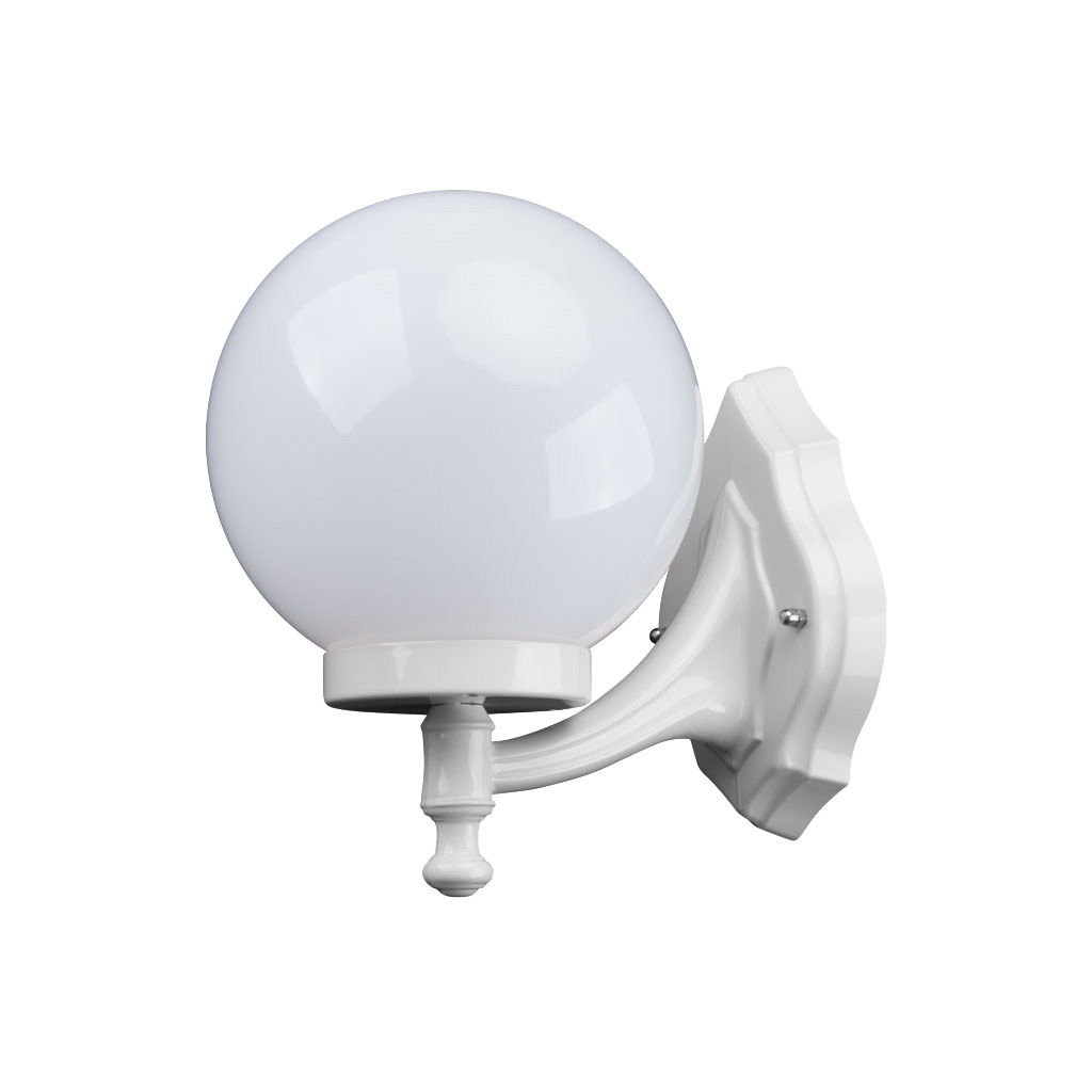 Siena Traditional White Wall Light