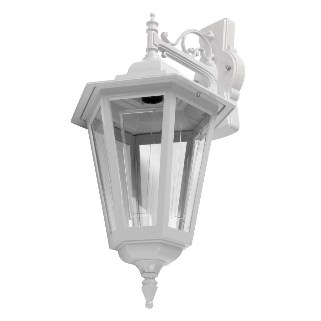 Tortona Acrylic White Downward Outdoor Lantern Wall Light