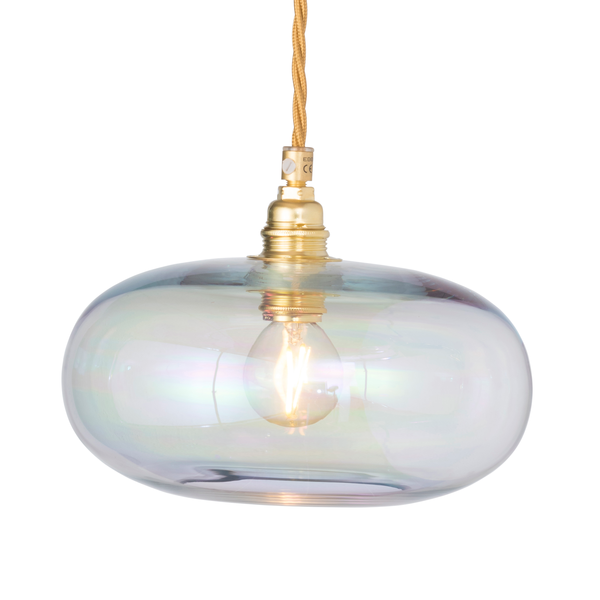 Horizon Chameleon Glass with Gold Pendant Light