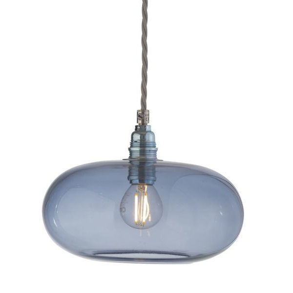 Horizon Deep Blue Glass Pendant Light