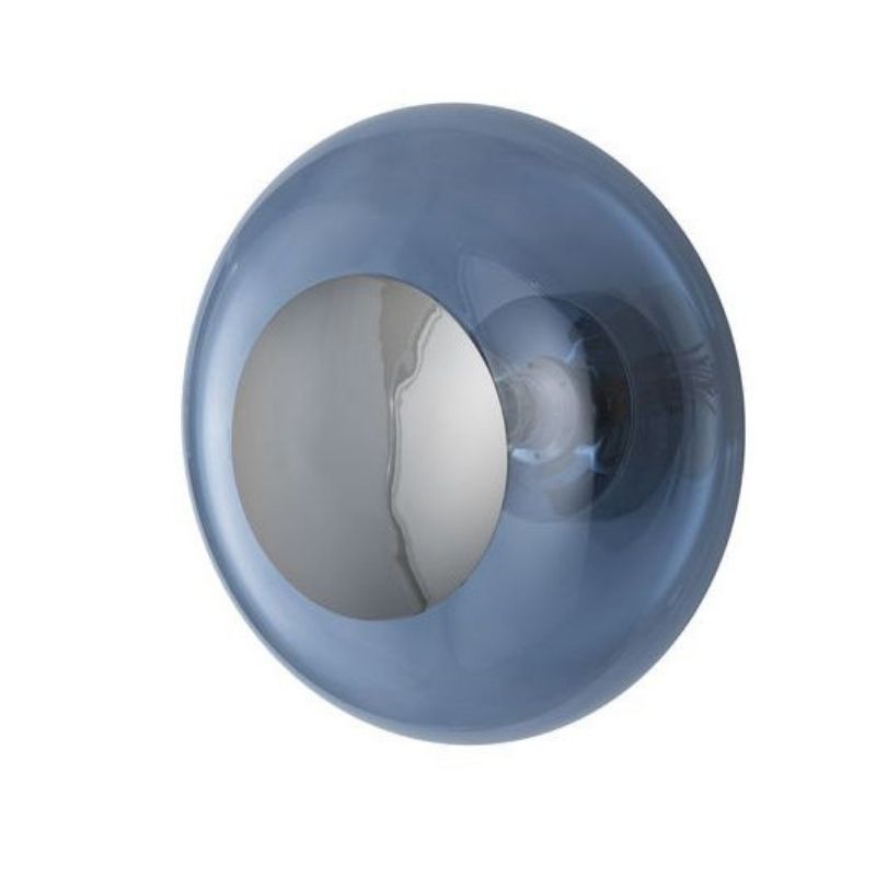 Horizon Deep Blue Glass Ceiling/Wall Light