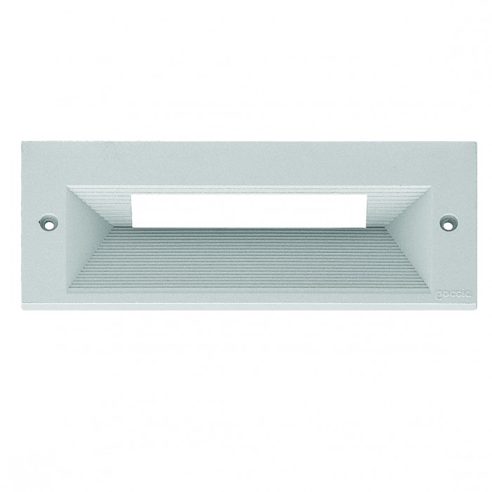 Quantum Grey Long Asymmetric Cover Step Light