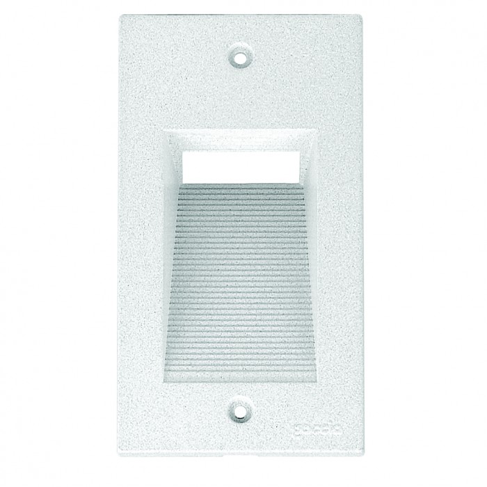 Quantum White Short Vertical Cover Step Light