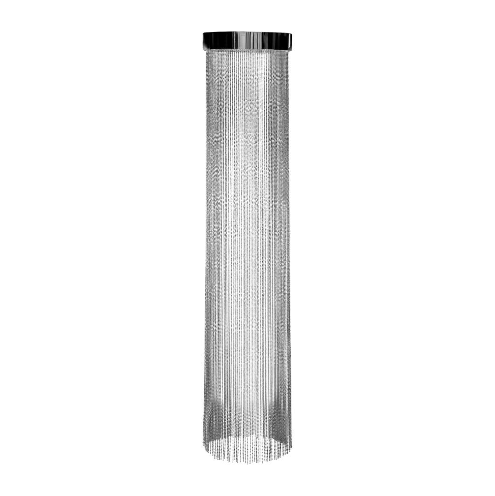 Felicity Nickel Metal Drape Close To Ceiling Light