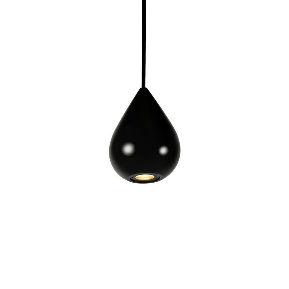Metero Drop Black LED Pendant Light
