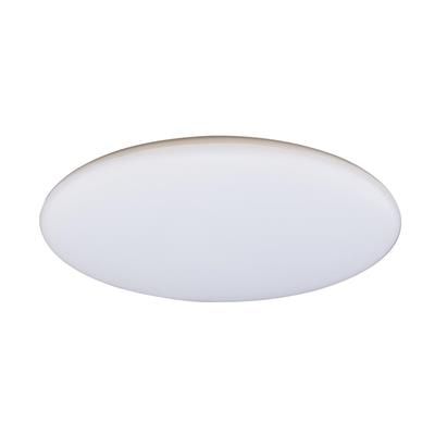 Sleek Opal White Close To Ceiling Light