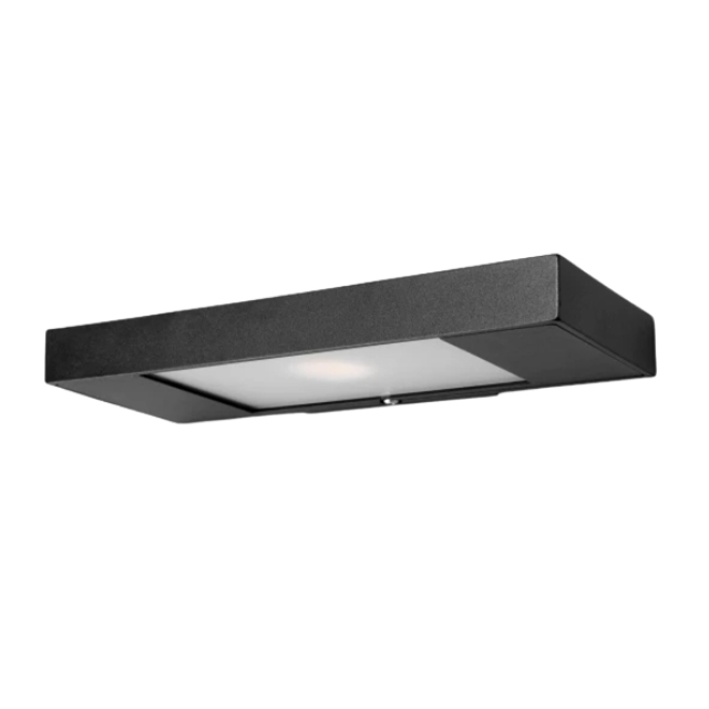 Ibox Slimline Black LED Wall Light