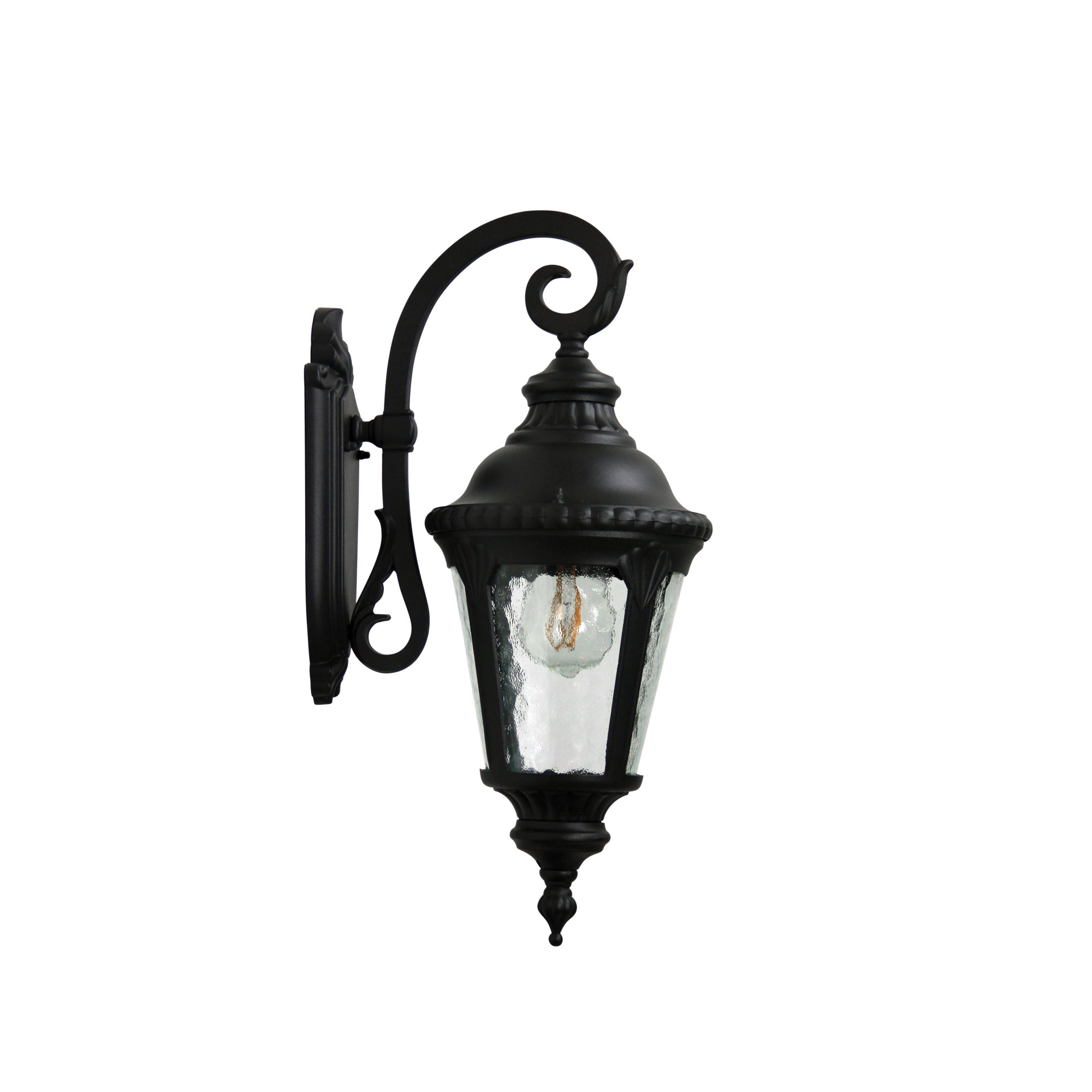Brooke Black Outdoor Coach Wall Light