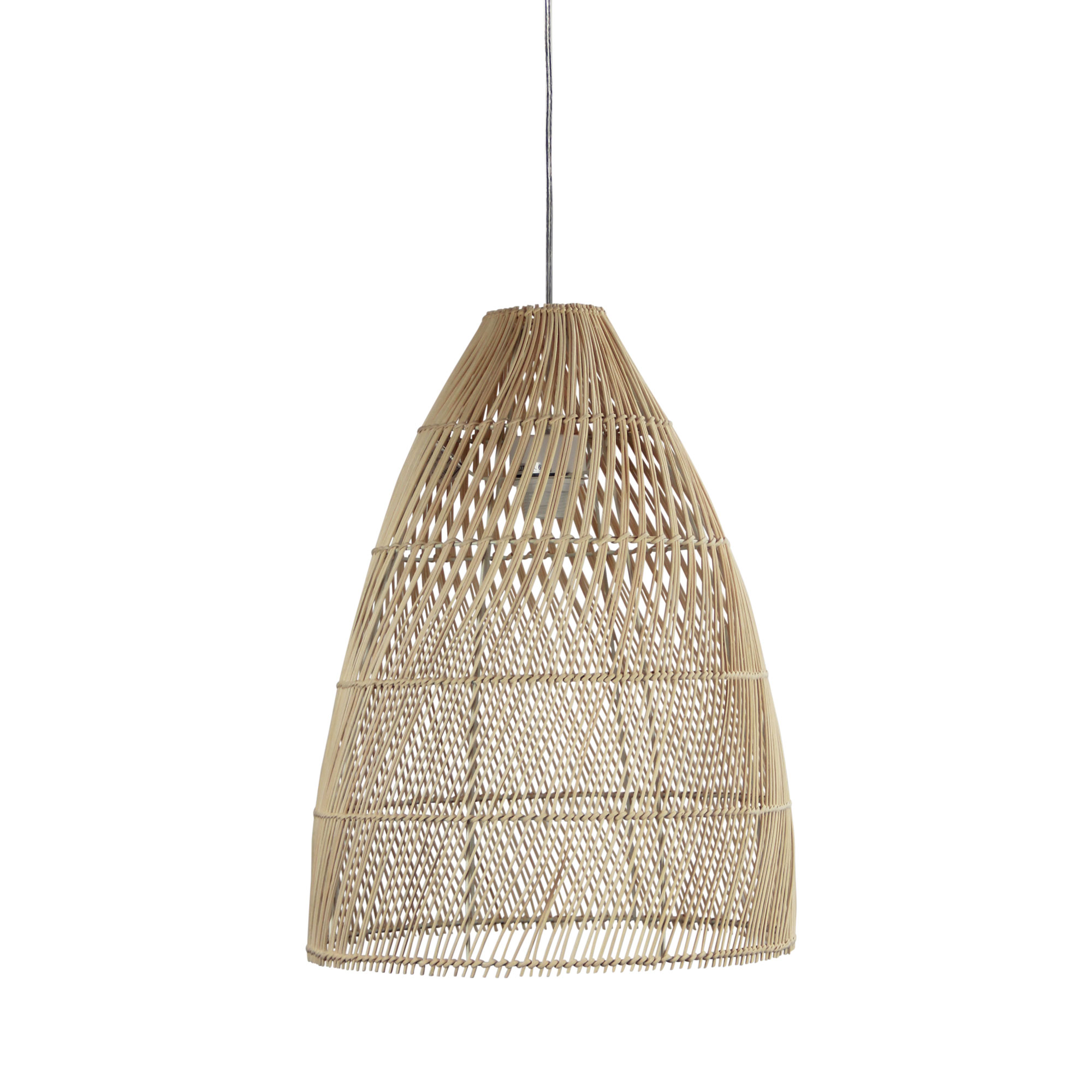 Phoebe Natural Rattan Weave Pendant Shade