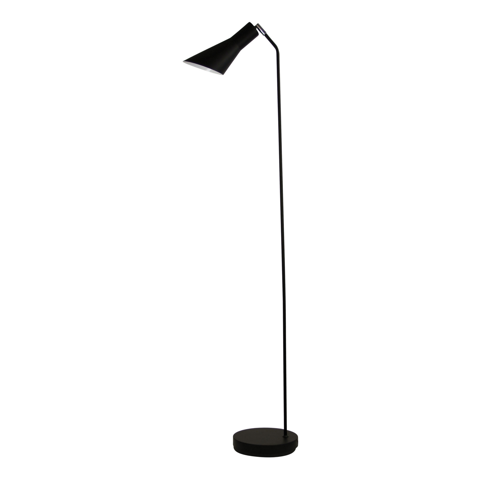 Toby Black Modern Floor Lamp