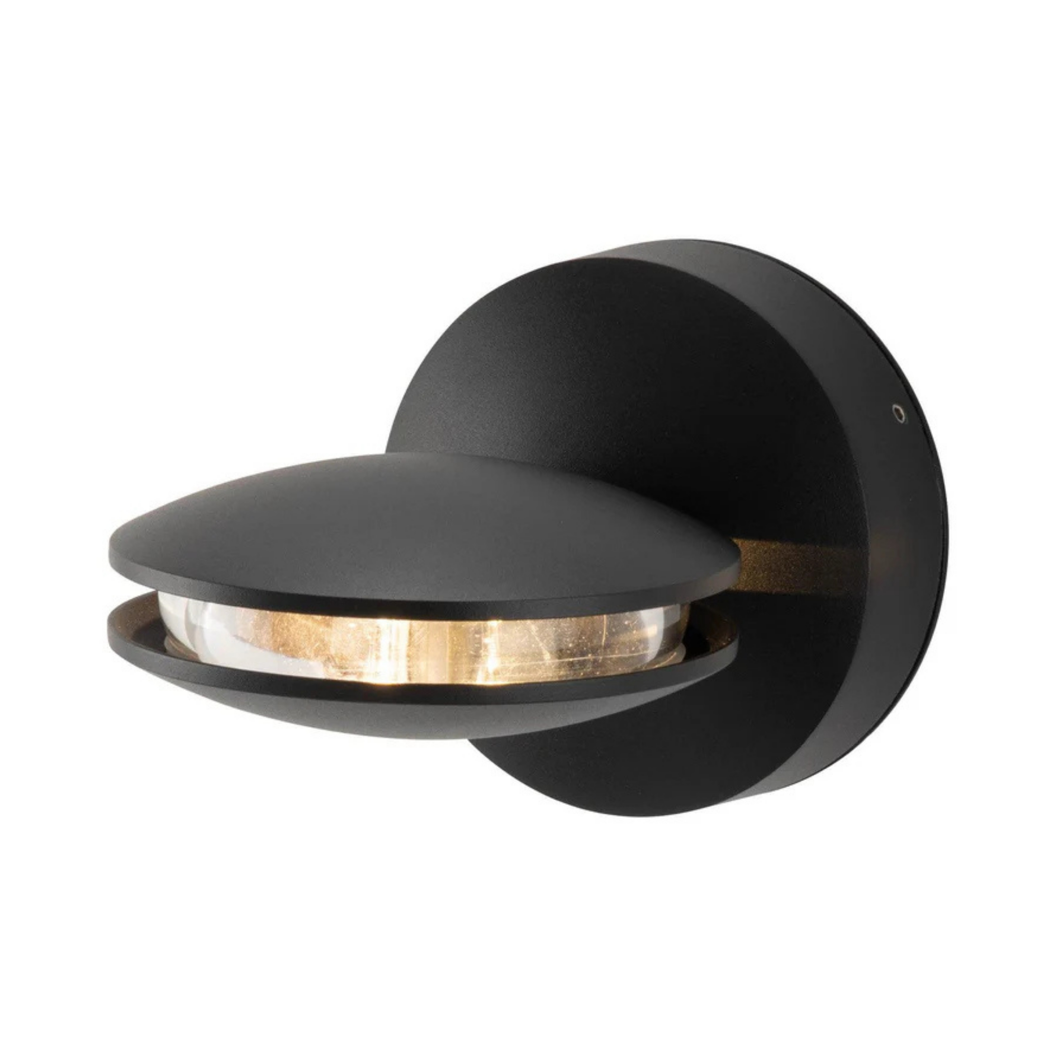 Kenmore Black LED Outdoor Wall Light