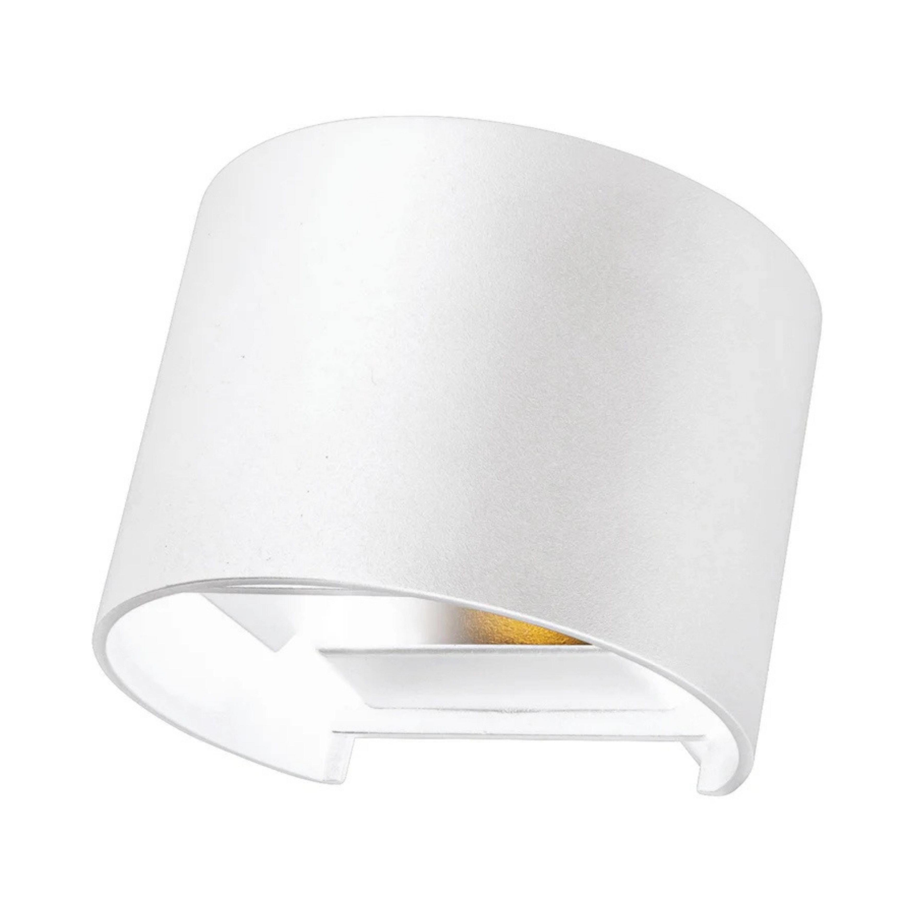 Clinton White Up/Down Outdoor Wall Light