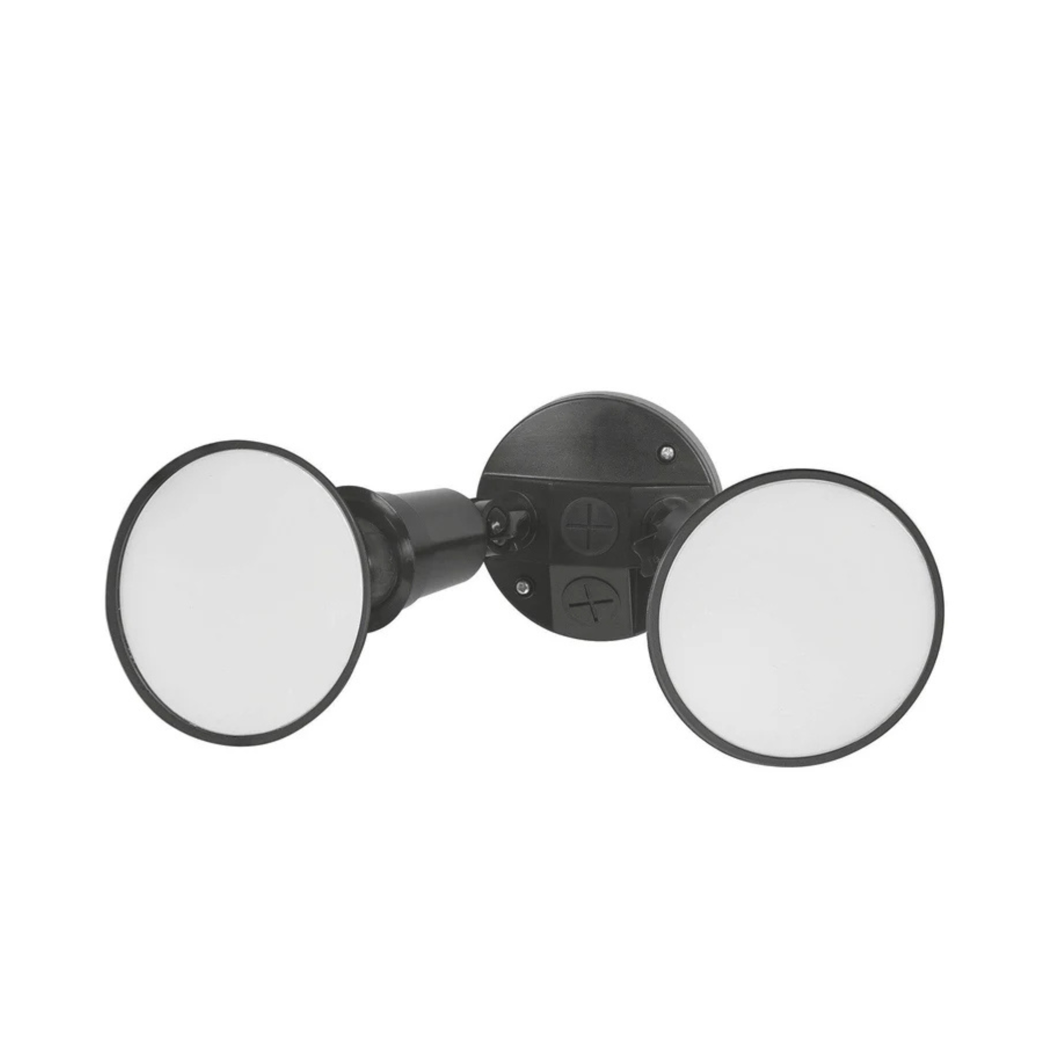 Casco Black Twin Head Security Light