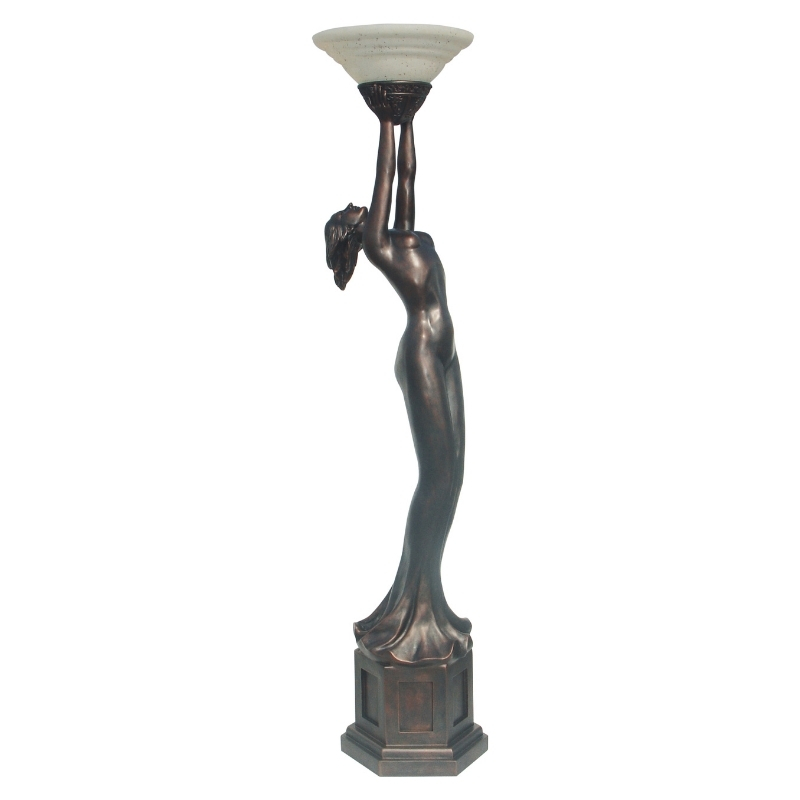 Camila Uplight Art Deco Floor Lamp
