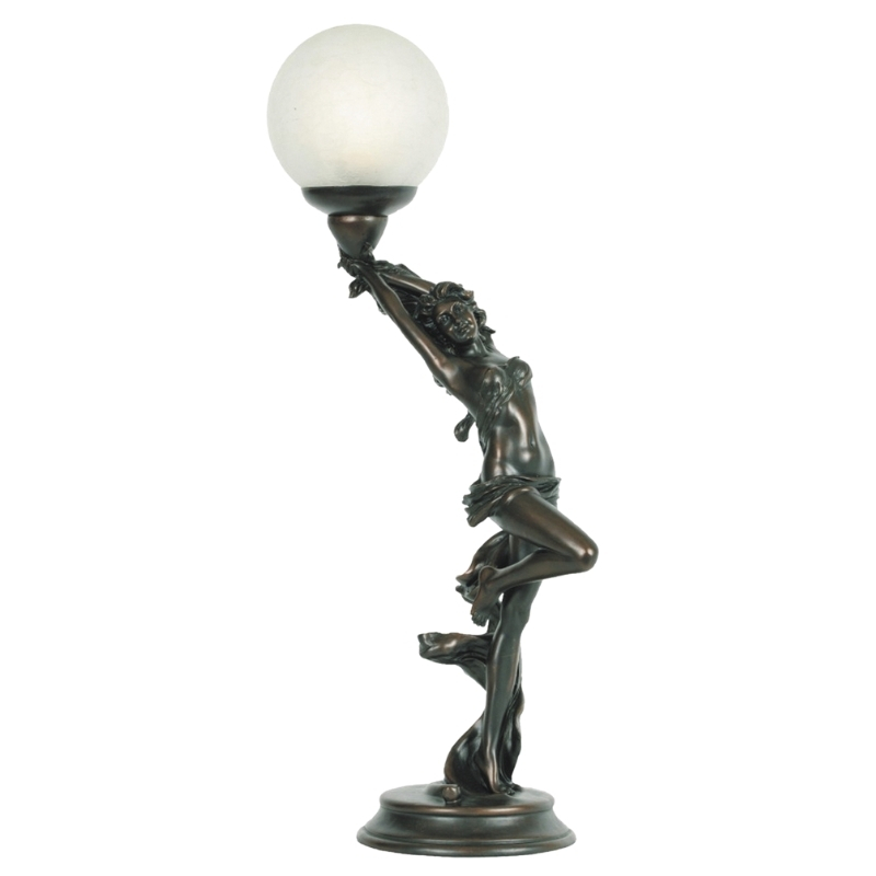 Mariana Bronze Art Deco Table Lamp